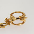 CHANEL COCO Mark Key Ring metal Gold CC Auth ar13427-5