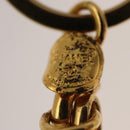 CHANEL COCO Mark Key Ring metal Gold CC Auth ar13427-8