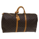 LOUIS VUITTON Monogram Keepall 60 Boston Bag M41422 LV Auth ar13437-1