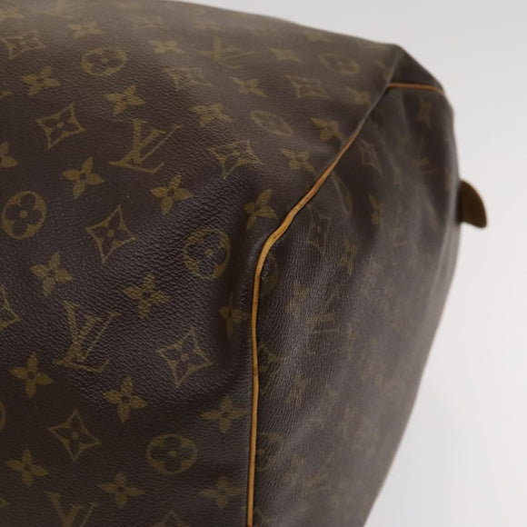 LOUIS VUITTON Monogram Keepall 60 Boston Bag M41422 LV Auth ar13437