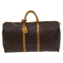 LOUIS VUITTON Monogram Keepall 60 Boston Bag M41422 LV Auth ar13437-2
