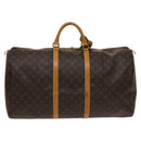 LOUIS VUITTON Monogram Keepall 60 Boston Bag M41422 LV Auth ar13437-3
