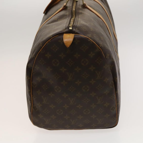 LOUIS VUITTON Monogram Keepall 60 Boston Bag M41422 LV Auth ar13437