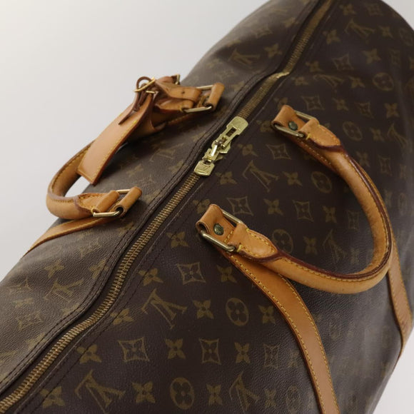 LOUIS VUITTON Monogram Keepall 60 Boston Bag M41422 LV Auth ar13437