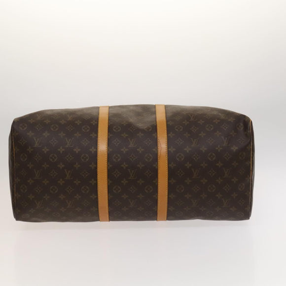 LOUIS VUITTON Monogram Keepall 60 Boston Bag M41422 LV Auth ar13437