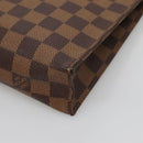 LOUIS VUITTON Damier Ebene Poche Toilette 26 Pouch N47543 LV Auth ar13444-15