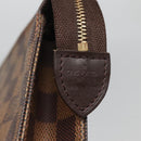 LOUIS VUITTON Damier Ebene Poche Toilette 26 Pouch N47543 LV Auth ar13444-17