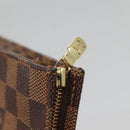 LOUIS VUITTON Damier Ebene Poche Toilette 26 Pouch N47543 LV Auth ar13444-8