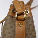 GUCCI Micro GG Supreme Shoulder Bag PVC Beige Gold 007 86 0044 Auth ar13456-17