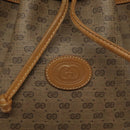 GUCCI Micro GG Supreme Shoulder Bag PVC Beige Gold 007 86 0044 Auth ar13456-19