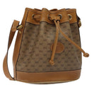 GUCCI Micro GG Supreme Shoulder Bag PVC Beige Gold 007 86 0044 Auth ar13456-1