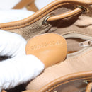 GUCCI Micro GG Supreme Shoulder Bag PVC Beige Gold 007 86 0044 Auth ar13456-11