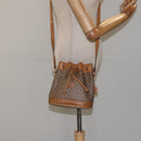 GUCCI Micro GG Supreme Shoulder Bag PVC Beige Gold 007 86 0044 Auth ar13456-24