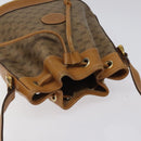 GUCCI Micro GG Supreme Shoulder Bag PVC Beige Gold 007 86 0044 Auth ar13456-6