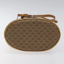 GUCCI Micro GG Supreme Shoulder Bag PVC Beige Gold 007 86 0044 Auth ar13456-5