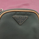 PRADA Hand Bag Nylon Pink Silver Auth ar13470-16