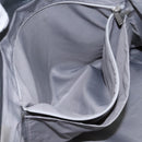 CHANEL Sports Tote Bag Nylon Gray White CC Auth ar13479-22