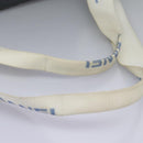 CHANEL Sports Tote Bag Nylon Gray White CC Auth ar13479-8