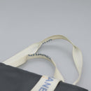 CHANEL Sports Tote Bag Nylon Gray White CC Auth ar13479-9