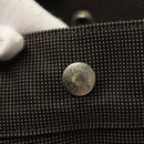 HERMES Her Line MM Tote Bag Canvas Gray Silver Auth ar13480-17