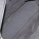 HERMES Her Line MM Tote Bag Canvas Gray Silver Auth ar13480-11