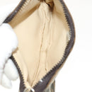 FENDI Zucca Canvas Pouch 2Set Black Brown Auth ar13481-15