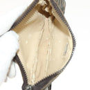 FENDI Zucca Canvas Pouch 2Set Black Brown Auth ar13481-8