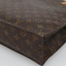LOUIS VUITTON Monogram Sac Plat Hand Bag M51140 LV Auth ar13485-15