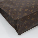 LOUIS VUITTON Monogram Sac Plat Hand Bag M51140 LV Auth ar13485-16