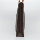 LOUIS VUITTON Monogram Sac Plat Hand Bag M51140 LV Auth ar13485-4