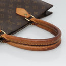 LOUIS VUITTON Monogram Sac Plat Hand Bag M51140 LV Auth ar13485-7