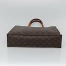 LOUIS VUITTON Monogram Sac Plat Hand Bag M51140 LV Auth ar13485-5