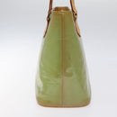 LOUIS VUITTON Monogram Vernis Houston Hand Bag Baby Blue M91005 LV Auth ar13496-3