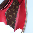 LOUIS VUITTON Monogram Portefeuille Emilie Long Wallet Red M60697 Auth ar13497-20