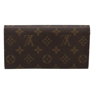 LOUIS VUITTON Monogram Portefeuille Emilie Long Wallet Red M60697 Auth ar13497 - 0