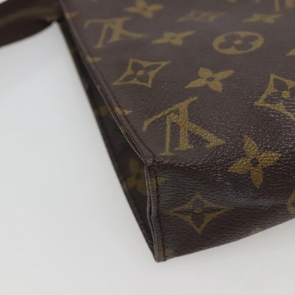 LOUIS VUITTON Monogram Poche Toilette 19 Pouch M47544 LV Auth ar13499