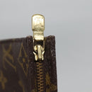 LOUIS VUITTON Monogram Poche Toilette 19 Pouch M47544 LV Auth ar13499-9