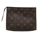 LOUIS VUITTON Monogram Poche Toilette 19 Pouch M47544 LV Auth ar13499-2