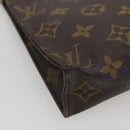 LOUIS VUITTON Monogram Poche Toilette 19 Pouch M47544 LV Auth ar13499-14
