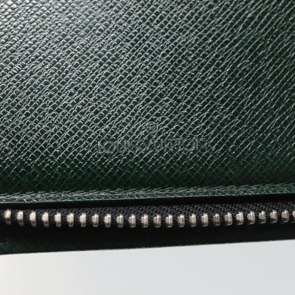 LOUIS VUITTON Taiga Wallet Epicea LV Auth ar13501