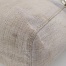 PRADA Tote Bag Canvas Gray Silver Auth ar13504-15