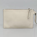 PRADA Tote Bag Canvas Gray Silver Auth ar13504-21