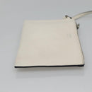 PRADA Tote Bag Canvas Gray Silver Auth ar13504-22