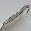 PRADA Tote Bag Canvas Gray Silver Auth ar13504-23