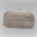 PRADA Tote Bag Canvas Gray Silver Auth ar13504-5