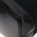 SAINT LAURENT Shoulder Bag Canvas Black Gold Auth ar13515-9