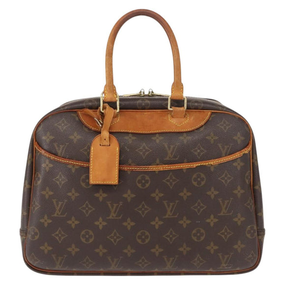 LOUIS VUITTON Monogram Deauville Hand Bag M47270 LV Auth ar13523