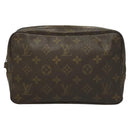 LOUIS VUITTON Monogram Trousse Toilette 23 Clutch Bag M47524 LV Auth ar13525-13