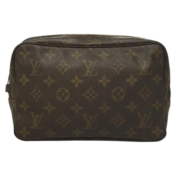 LOUIS VUITTON Monogram Trousse Toilette 23 Clutch Bag M47524 LV Auth ar13525
