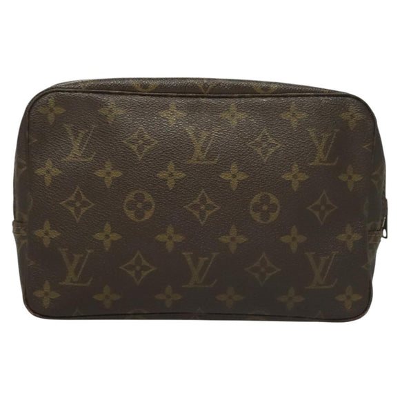 LOUIS VUITTON Monogram Trousse Toilette 23 Clutch Bag M47524 LV Auth ar13525